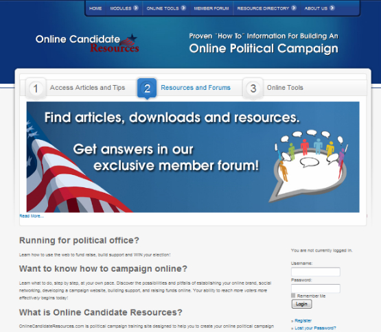 Member Showcase - Online Candidate Resources